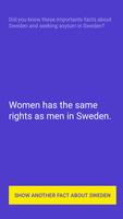 Sweden Asylum Facts poster