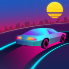 Hyper Racing: Retro Speed 3D ícone
