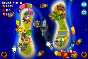 Bloons Monkey City captura de pantalla 1