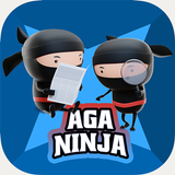 AGA Ninja: Learn new languages Zeichen
