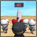 456 Green light 3D Ninja game