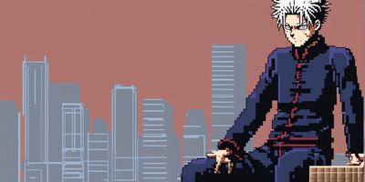 Satoru Gojo Pixel Game capture d'écran 2