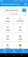 Ninja Video Download Manager Poster