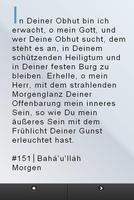 2 Schermata Nischenlicht - Bahá'í-Texte