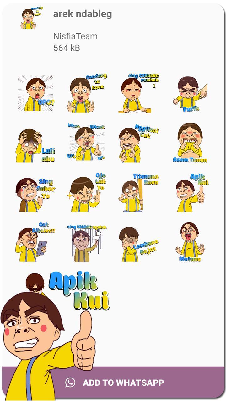 Stiker Jawa Lucu Stiker Wa For Android Apk Download