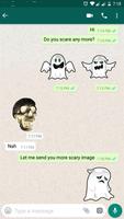 Ghost Stickers for Whatsapp poster