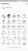 Ghost Stickers for Whatsapp স্ক্রিনশট 1