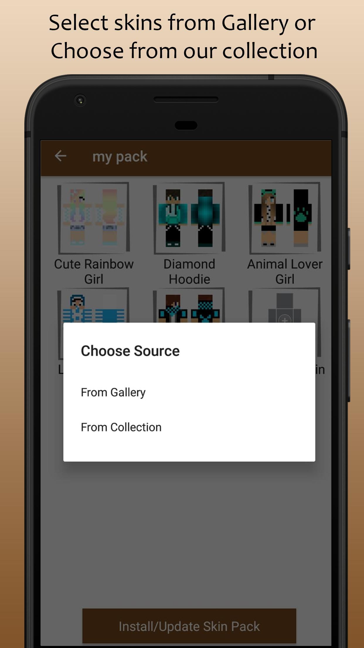 Skin Pack Maker for Minecraft PE para Android - APK Baixar Skin Pack Maker for Minecraft PE para Android - APK Baixar