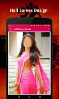 Half Saree Design Wallpapers images App capture d'écran 3