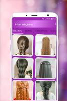 Hairstyles Step by Step पोस्टर