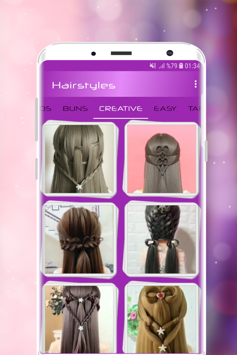 Hairstyles Step by Step screenshot 1