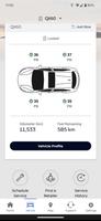 برنامه‌نما MyINFINITI عکس از صفحه