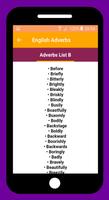 English Adverbs List capture d'écran 2