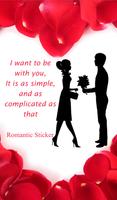 Romantic Stickers تصوير الشاشة 1