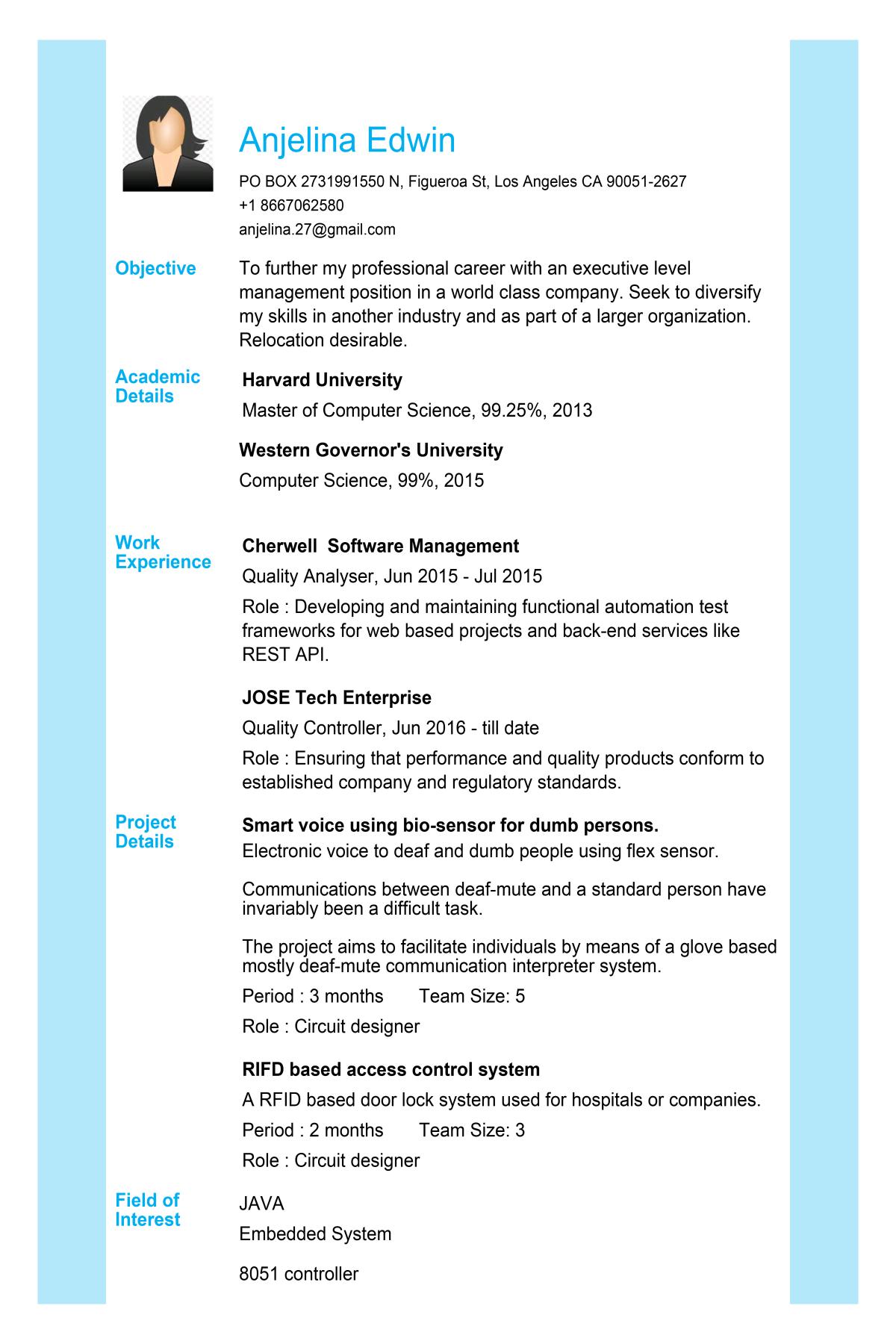 CV maker resume app free curriculum vitae pour Android - Téléchargez l'APK