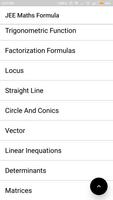 JEE Maths Formula screenshot 1