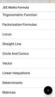 برنامه‌نما JEE Maths Formula عکس از صفحه