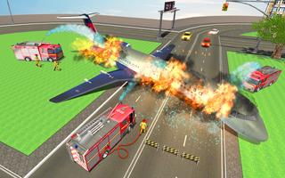 Firefighter Rescue Game Sim 3D capture d'écran 1