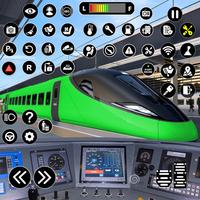 محاكاة سائق قطار المدينة 3D الملصق