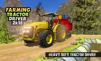 Big Tractor Farmig Sim 3D poster