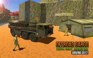 Offroad US Army Truck Driving ภาพหน้าจอ 1