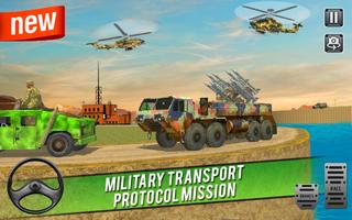 US Army Truck Driver Sim 3D اسکرین شاٹ 1