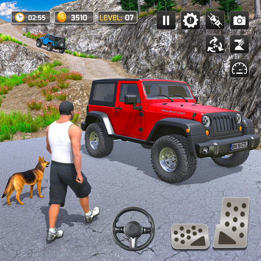 Offroad Jeep Driving Games 3D