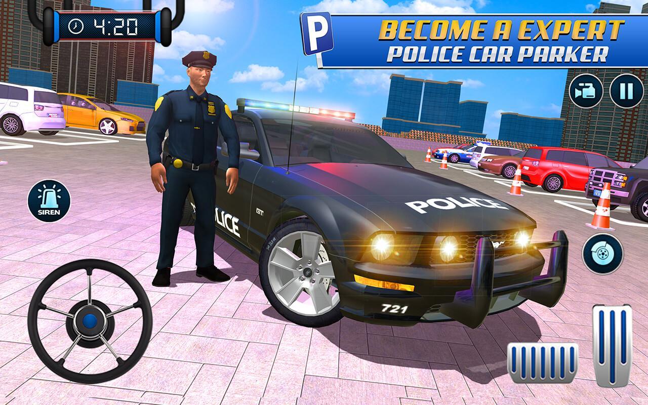 Игры про полицию. Игра запаркуй полицейский автомобиль. Взломанная Полицейская парковка 3д игра. Полиция Гранд мобайл.