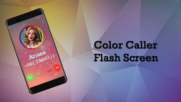 Color Caller Flash Screen Theme capture d'écran 1