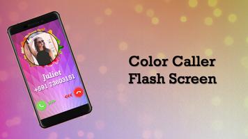 Color Caller Flash Screen Theme capture d'écran 3