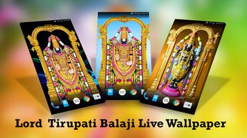 HD Lord Tirupati Balaji Live Wallpaper Cartaz