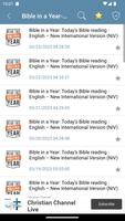 Read Bible in a Year - NIV capture d'écran 2