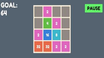 2048 game:merge games постер
