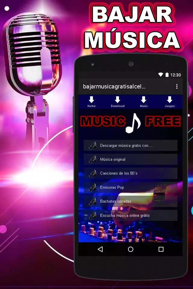 Bajar Música GRATIS En Mi Celular, Pc, Tablet Guía APK for Android Download