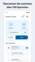 Bubble Screen Translate Plakat