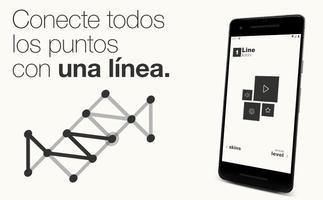 1Line & dots. Rompecabezas. Poster