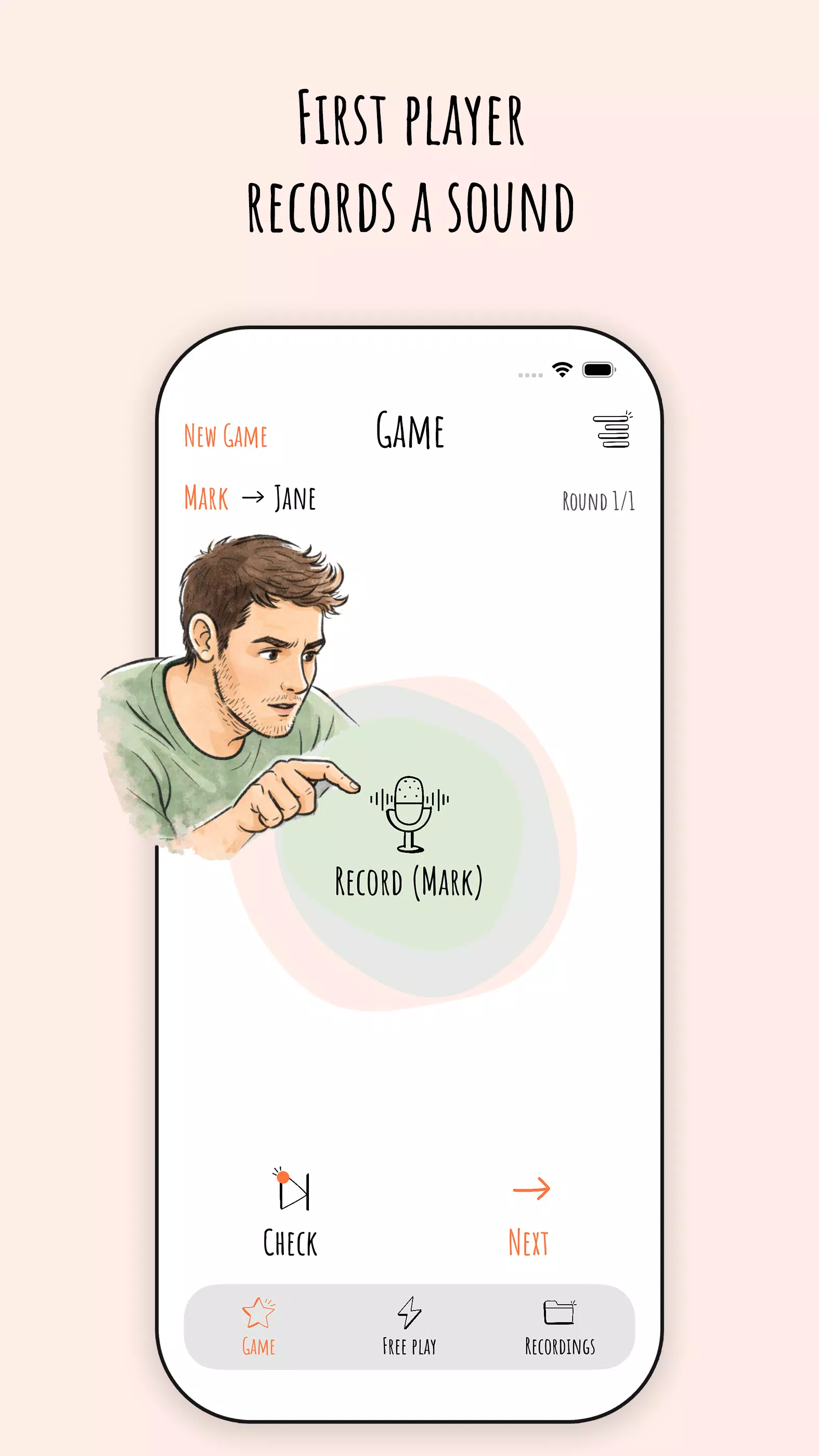 Reverse Singing – Audio Game