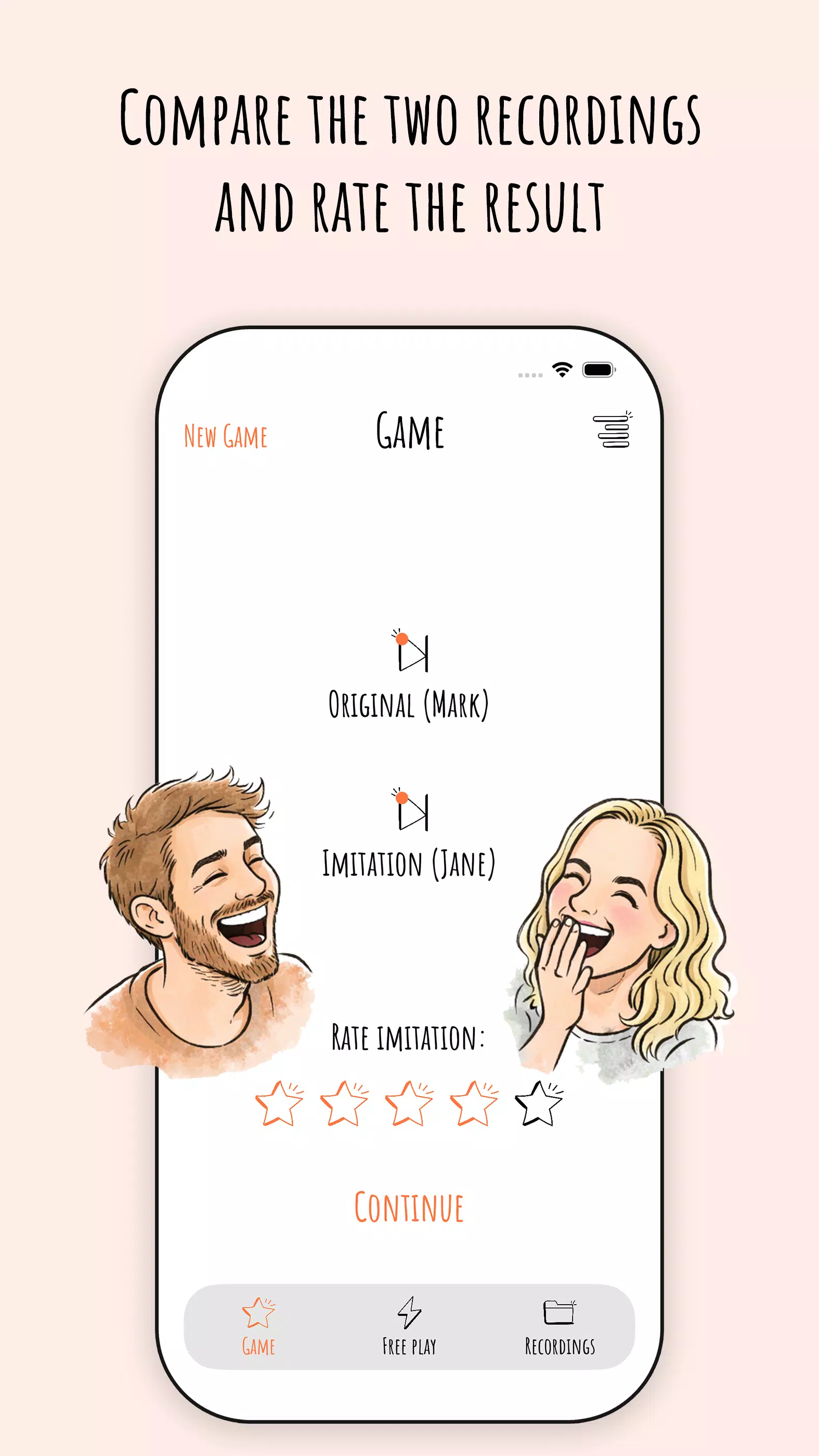 Reverse Singing – Audio Game
