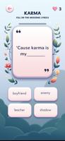 Taylor Swift Tracks Trivia screenshot 1