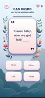 Taylor Swift Tracks Trivia screenshot 3