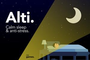 پوستر Alti. Calm sleep & antistress.