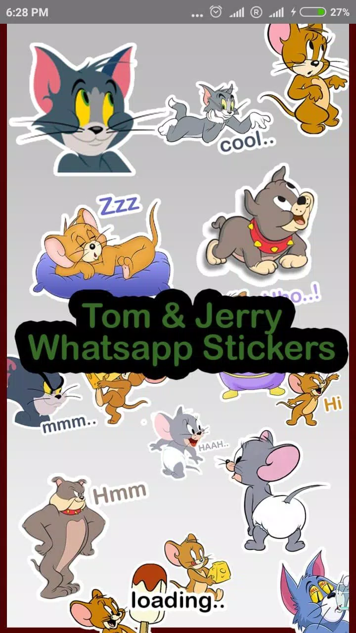 Whatsapp Stickers Tom and Jerry - With comments APK for Android ...