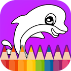 Painter Kid:Animaux à colorier icône