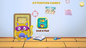 Focus n Joy: Attention Games Cartaz