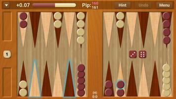 Backgammon NJ for Android captura de pantalla 1