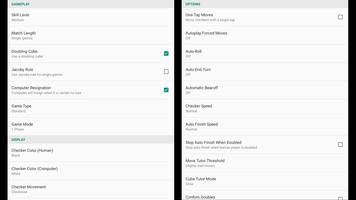 Backgammon NJ for Android captura de pantalla 2