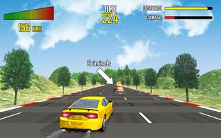 Classic Police Chase Game: Arcade HQ تصوير الشاشة 1