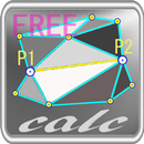 三角形三辺から座標展開ツール「三角多角計算」FREE APK