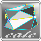 三角形三辺から座標展開ツール「三角多角計算」 icône