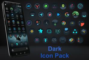 Sombre Pack d'icônes capture d'écran 2